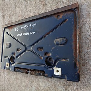 1968 Chevrolet Impala license plate mount