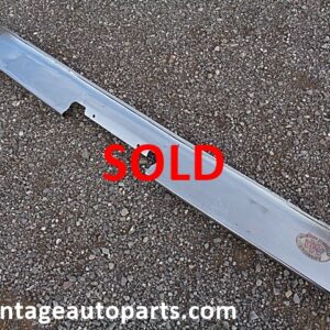 1968 Lincoln Continental rear bumper lower