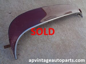 1972 1976 Pontiac fender wheel skirt