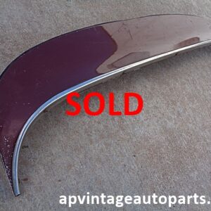 1972 1976 Pontiac fender wheel skirt