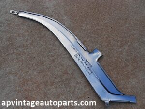 1959 Edsel Corsair 4 dr RH sail panel c-post molding