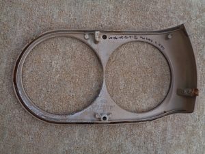 1960 Ford Thunderbird headlight bezel