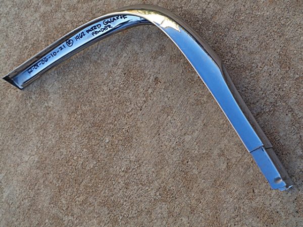 1962 Ford Galaxie 500 fender brow molding