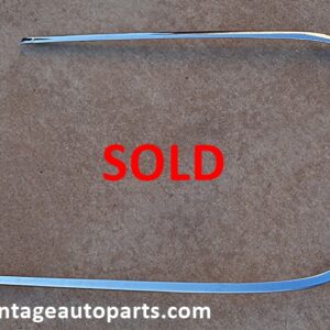 1963 Cadillac Fleetwood rear back glass trim