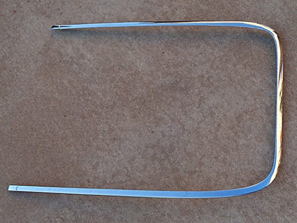 1963 Cadillac Fleetwood rear back glass trim