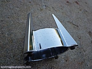 1963 Mercury Comet tail light ornament bezel trim