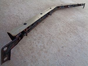 1964 Cadillac hood lip grille molding