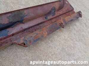 1966 Mercury Monterey front bumper filler splash shield pan