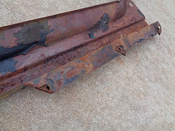 1966 Mercury Monterey front bumper filler splash pan