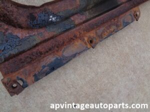 1966 Mercury Monterey front bumper filler splash shield pan