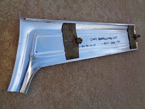 1967 Ford Galaxie fender trim molding