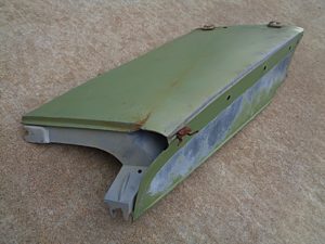 1968 Ford Country Squire vent louvre housing