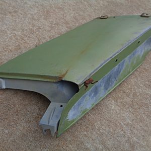 1968 Ford Country Squire vent louvre housing