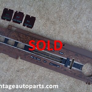 1968 Ford Galaxie 500 heater AC dash bezel