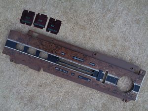 1968 Ford Galaxie 500 heater AC dash bezel