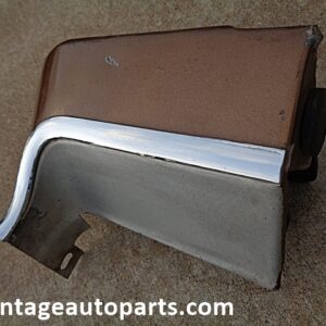 1971 Mercury Cougar grille extension filler trim molding