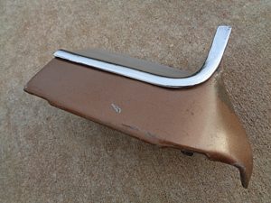 1971 Mercury Cougar grille extension trim