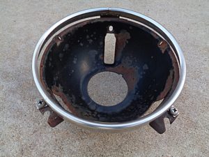 1971 Mercury Cougar headlight bucket