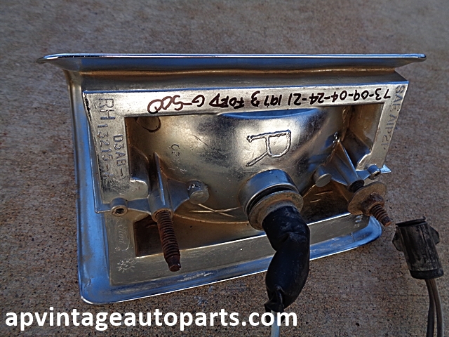1973 Ford Galaxie turn signal housing