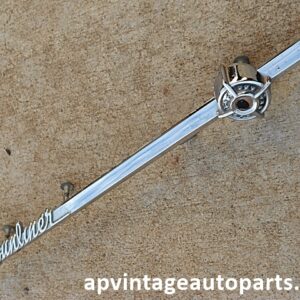 1960 Ford Sunliner glovebox door molding emblem