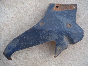 1961 1963 Ford Thunderbird front bumper brackets