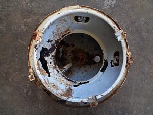 1960 Ford Falcon headlight bucket