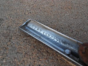 1962 Ford Galaxie fender ornament trim