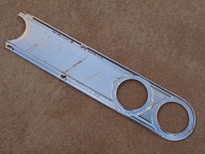 1962 Mercury Comet tail panel trim molding