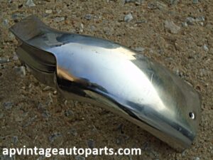 1960 1961 Ford Sunliner convertible windshield corner upper molding LH