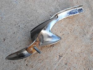 1960 Dodge Pioner rear fin reflector molding