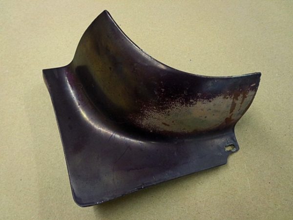 1962 Lincoln trunk lid filler corner