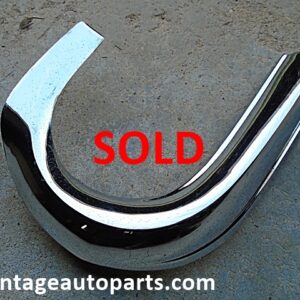 1962 Mercury Monterey RH rear quarter upper tail panel surround trim molding