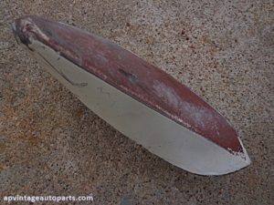 1963 Ford Fairlane quarter fin tip extension molding