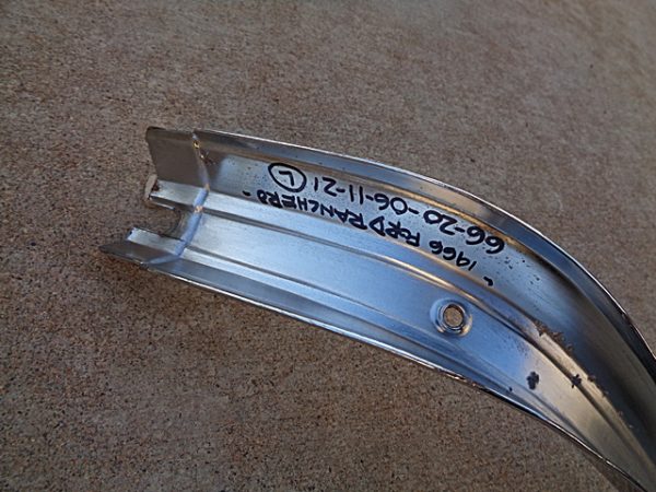 1966 Ford Ranchero bed roof molding trim