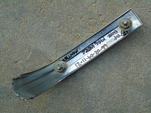 1966 Mercury Monterey fender extension molding