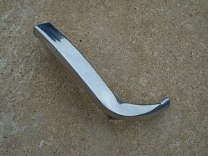 1958-1960 Ford Thunderbird windshield corner trim molding