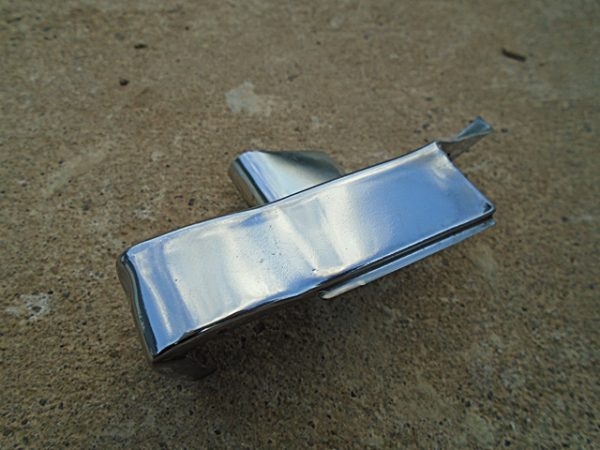 1962 Lincoln lower fender peak cap trim