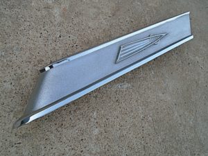 1962 Mercury Comet sail panel molding