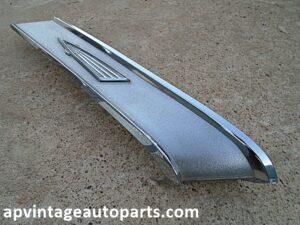 1962 Mercury Comet sail panel trim molding