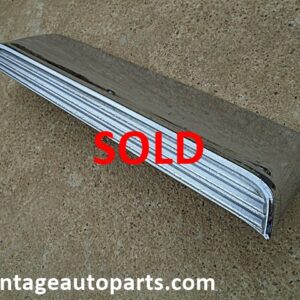 1963 Chevrolet Corvair trunk deck lid vent ornament trim