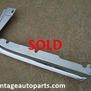 1966 Ford Thunderbird RH front bumper filler corner trim