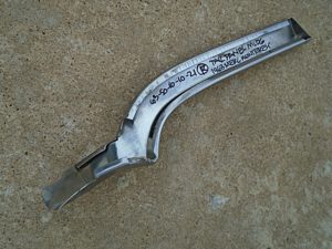 1963 Mercury Monterey tail panel trim molding