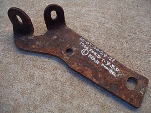 1958 1960 Ford Thunderbird rear bumper bracket