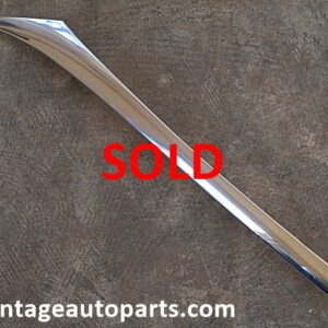 1960 Cadillac rear window exterior molding trim