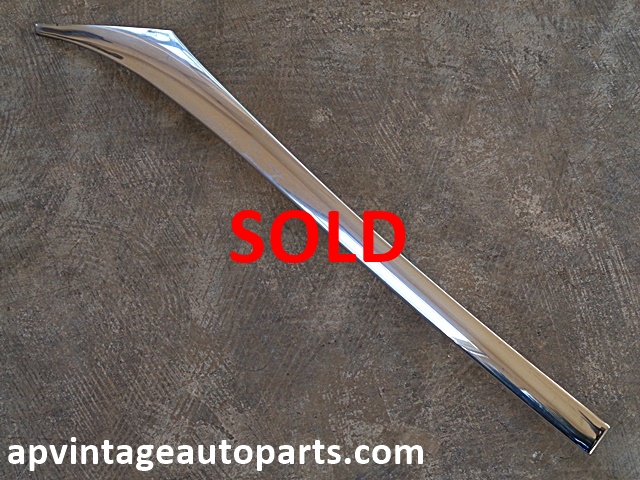 1960 Cadillac rear window exterior molding trim