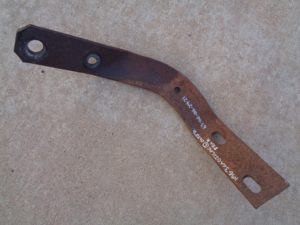 1963 Cadillac rear bumper brackets