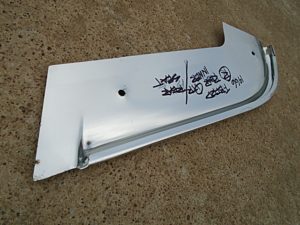 1966 Ford Thunderbird seat trim molding