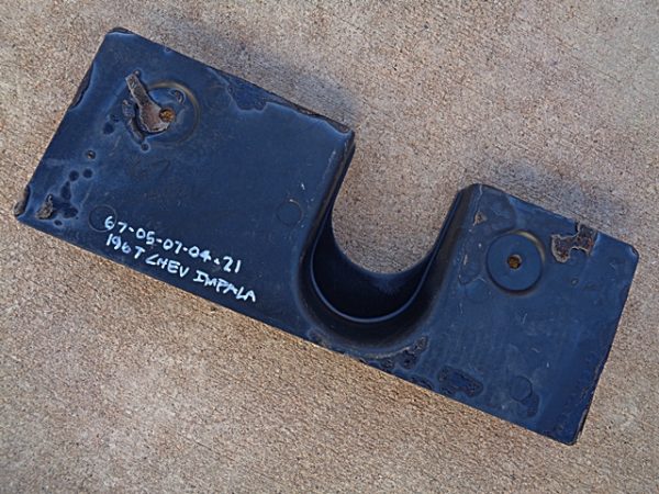 1967 Chevrolet Impala steering column cover