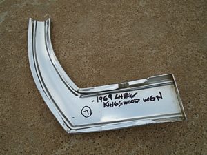 1969 Chevrolet wagon fender trim