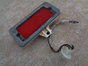 1972 Ford Galaxie rear side marker light